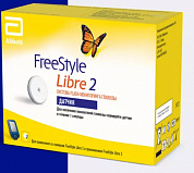 Датчик FreeStyle Libre 2 системы Flash мониторинга глюкозы 