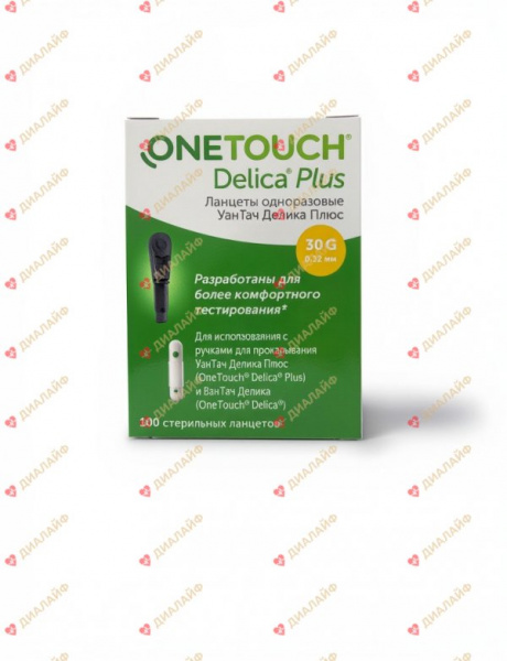 Ланцеты OneTouch Delica Plus №100
