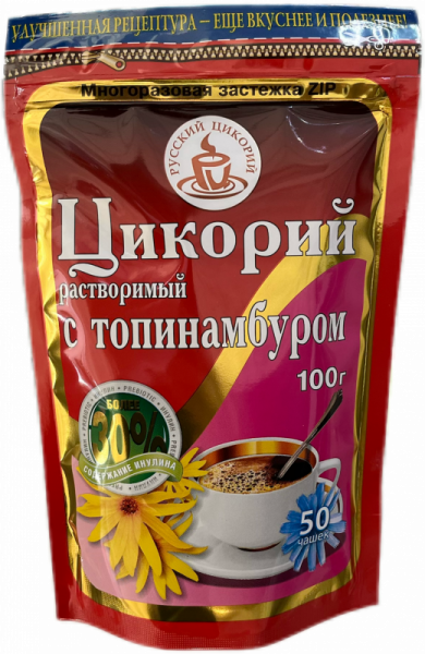 Цикорий ZIP с Топинамбуром 100гр Русский Цикорий