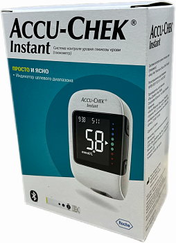 Система контроля уровня глюкозы в крови Акку-Чек Инстант (Accu-Chek Instant) c беспроводной передачей данных